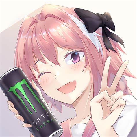 Monster Energy, Astolfo, Fate/Grand Order / Monster Energy with。